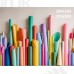 Tło fotograficzne „Kolorowe rulony papieru – nowoczesna kreatywna aranżacja” | 4170